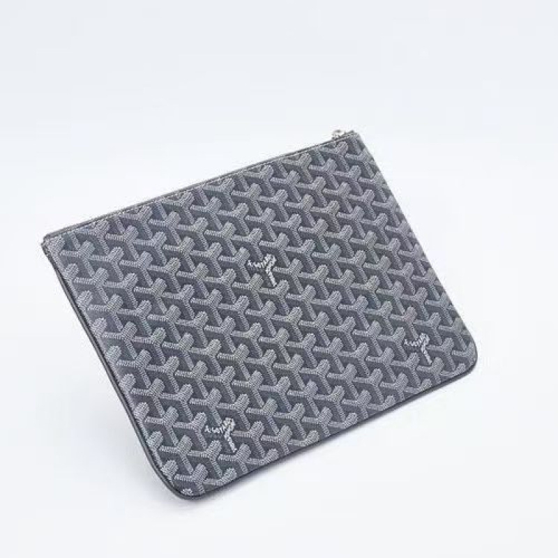 Yuki PU borítéktáska, zip-zárral, vízszintes négyszögletes forma