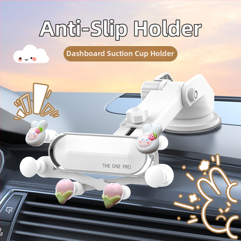 Držiak na telefón do auta s prísavnou základňou na palubnú dosku — univerzálna kompatibilita, 3C certifikát (2023010901591525)
