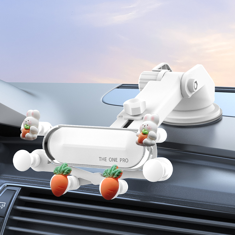 Držiak na telefón do auta s prísavnou základňou na palubnú dosku — univerzálna kompatibilita, 3C certifikát (2023010901591525)