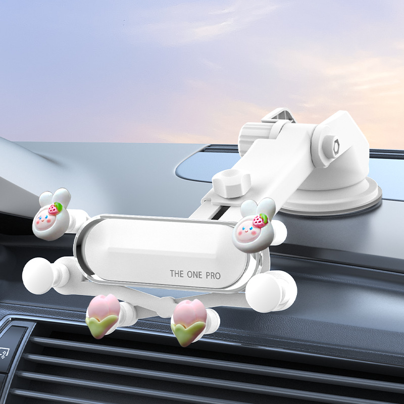 Držiak na telefón do auta s prísavnou základňou na palubnú dosku — univerzálna kompatibilita, 3C certifikát (2023010901591525)