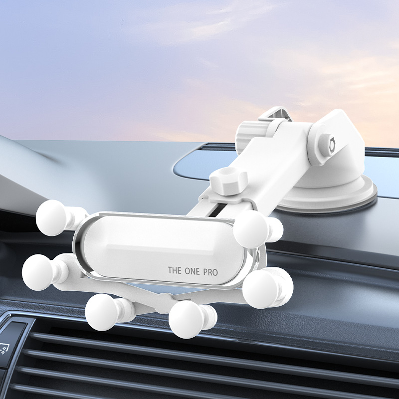 Držiak na telefón do auta s prísavnou základňou na palubnú dosku — univerzálna kompatibilita, 3C certifikát (2023010901591525)