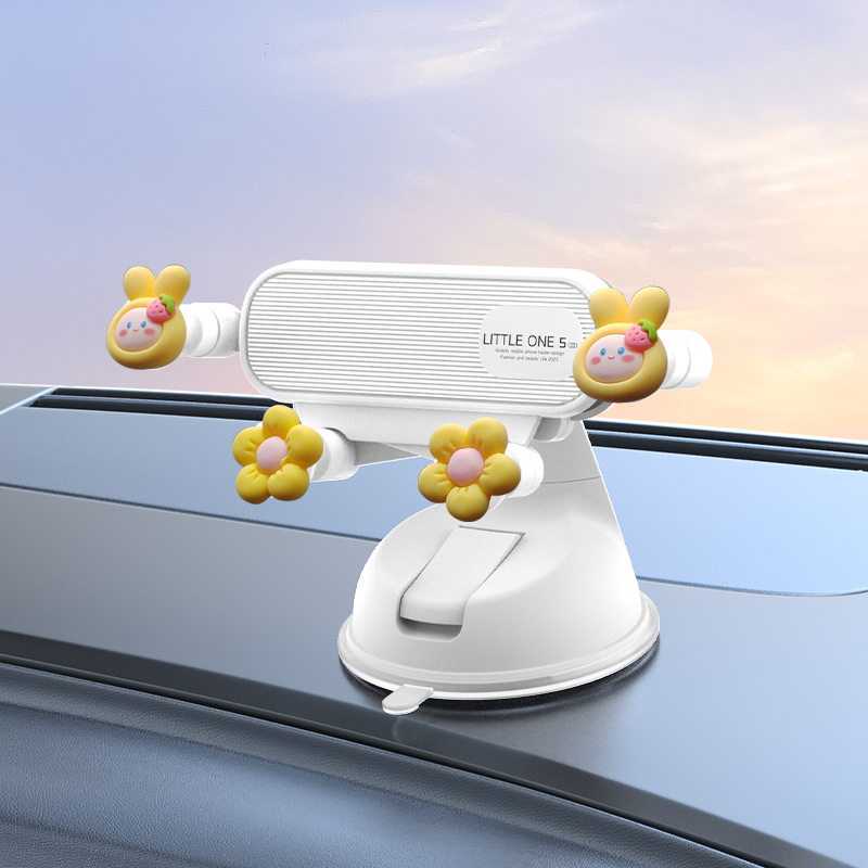 Držiak na telefón do auta s prísavnou základňou na palubnú dosku — univerzálna kompatibilita, 3C certifikát (2023010901591525)