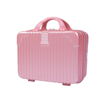 Козметичен калъф с разширителен слой – ултралек ABS, 720 г, универсални колела, цип за отваряне