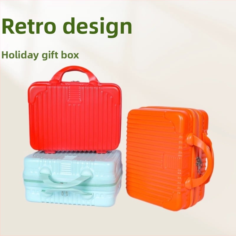 Козметичен калъф с разширителен слой – ултралек ABS, 720 г, универсални колела, цип за отваряне