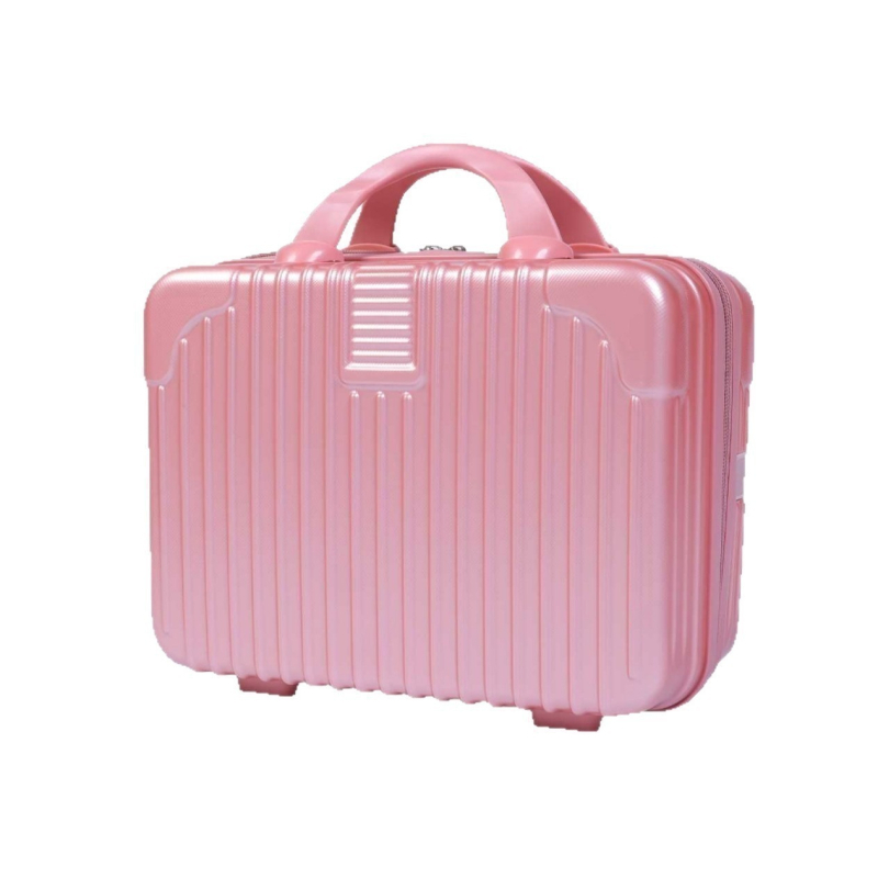 Козметичен калъф с разширителен слой – ултралек ABS, 720 г, универсални колела, цип за отваряне