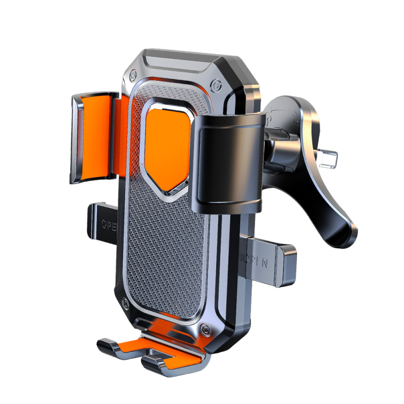 Държач за автомобилен телефон с гравитационен монтаж за въздуховод, универсален, ABS (Гравитационен монтаж; За въздуховод; Универсален; ABS)