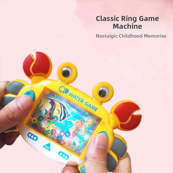 Vandens žaidimų įrenginys su žiedų metimo funkcija – edukacinis, interaktyvus žaislas vaikams nuo 4 iki 6 metų