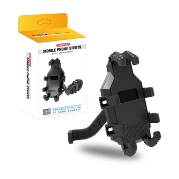 Θήκη τηλεφώνου για μοτοσικλέτα με κλιπ τύπου οκτώ δαχτύλων; αντισεισμική, πολυλειτουργική βάση πλοήγησης για διανομείς σε ηλεκτρικά ποδήλατα (Cross speed, πλαστικό)