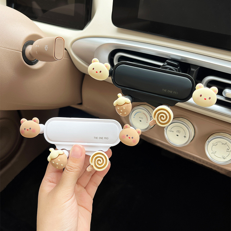 Držač za telefon u automobilu za Wuling Hongguang Macaron Gen 4 – gravitacijsko držanje na otvoru za ventilaciju, kompatibilan s izlazom zraka