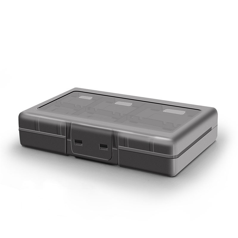 Kutija za pohranu kartica Switch, 24+2 pretinaca, otporna na prašinu i vlagu, lagana plastika, 57 g