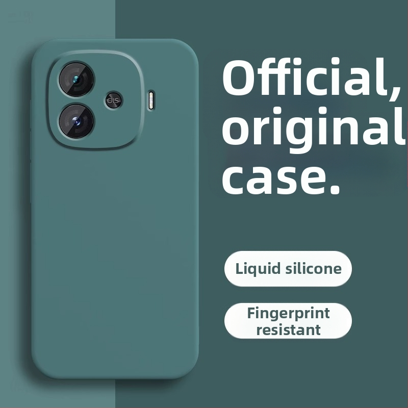 Paimi IQOO tālruņa korpuss, šķidrais silikons, matēta virsma, triecienizturīgs, siltuma izkliede, izturīgs pret nolietojumu