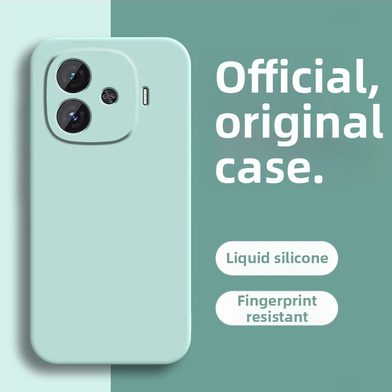 Paimi IQOO tālruņa korpuss, šķidrais silikons, matēta virsma, triecienizturīgs, siltuma izkliede, izturīgs pret nolietojumu