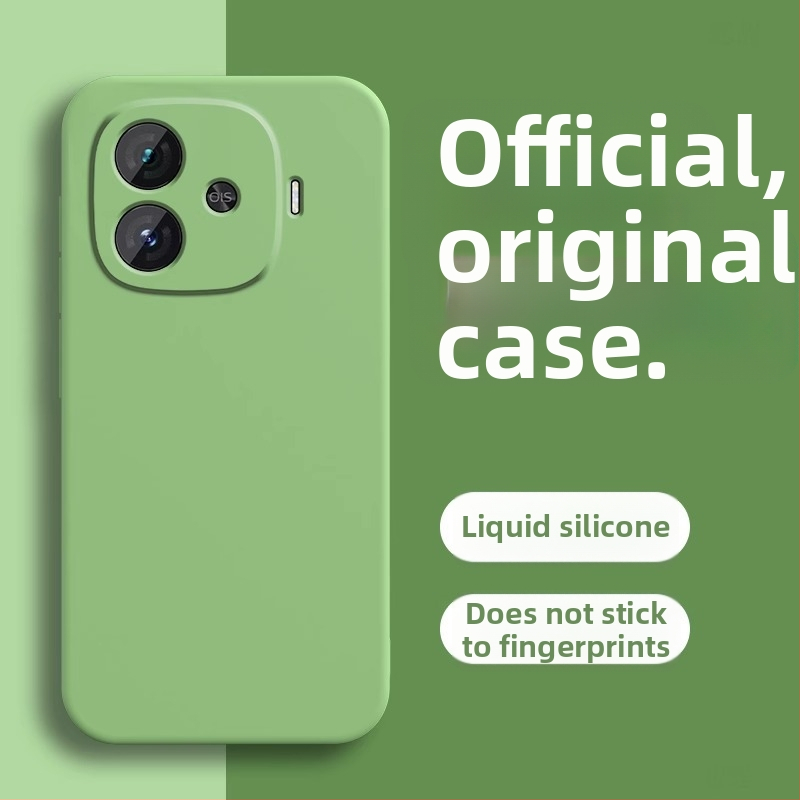 Paimi IQOO tālruņa korpuss, šķidrais silikons, matēta virsma, triecienizturīgs, siltuma izkliede, izturīgs pret nolietojumu