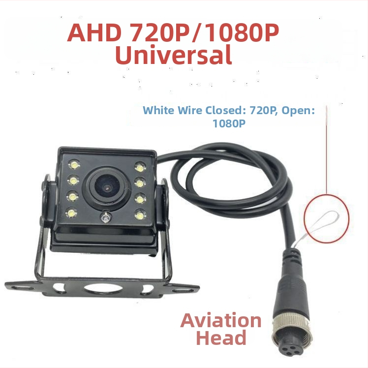 Cameră pentru camion cu monitorizare AHD patru canale, imagine HD, vedere nocturnă, rezistentă la apă, model universal