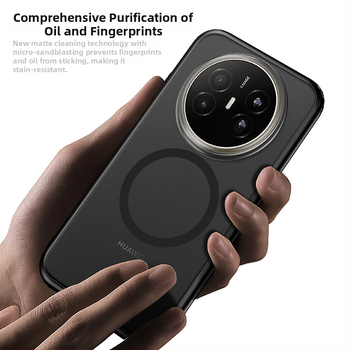 Magnetický kryt pre Huawei Mate80RS – TPU+PC, matný povrch, ochrana na štyroch rohoch proti pádu, magnetické priľnutie