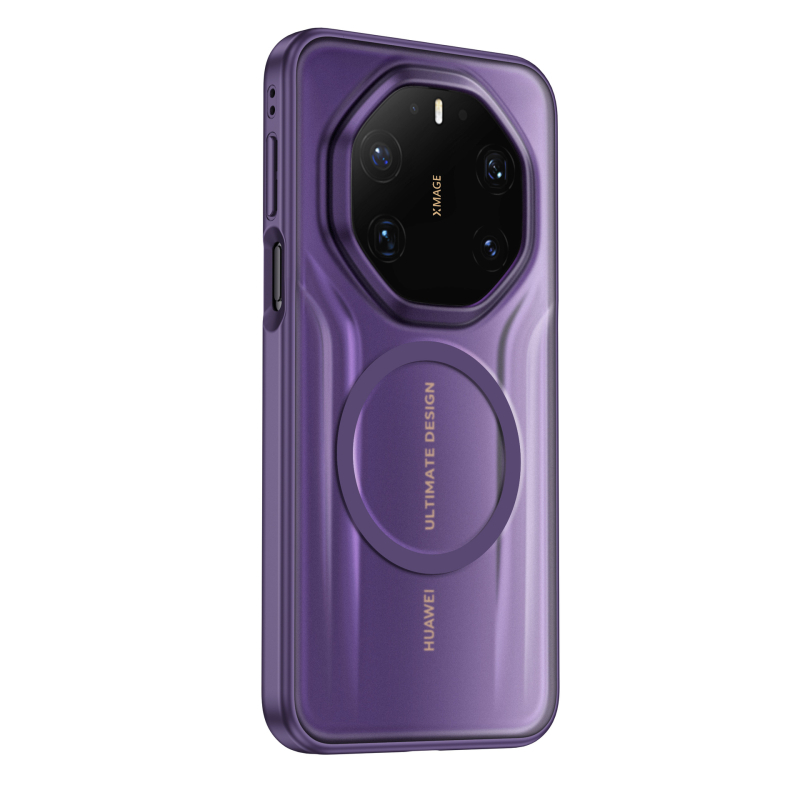 Magnetický kryt pre Huawei Mate80RS – TPU+PC, matný povrch, ochrana na štyroch rohoch proti pádu, magnetické priľnutie