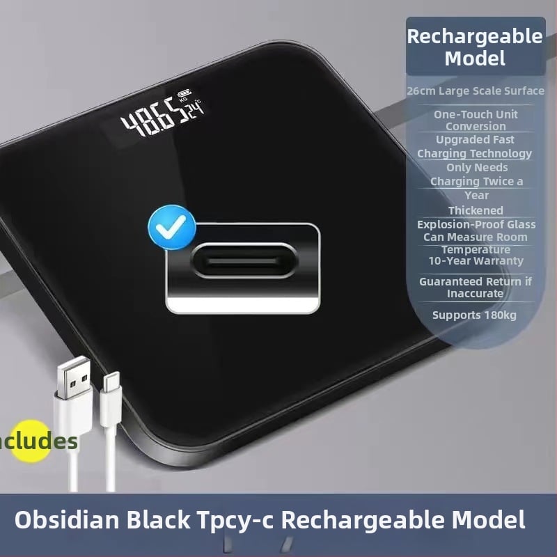 Cântar pentru greutate, alimentat cu baterie, pentru adulți, capacitate 360, design simplu