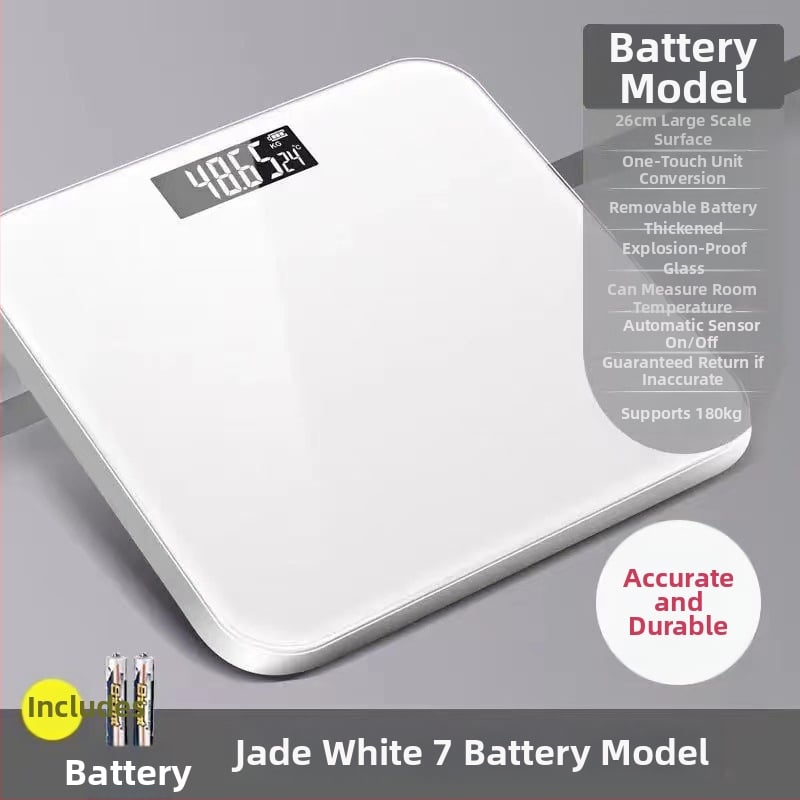 Cântar pentru greutate, alimentat cu baterie, pentru adulți, capacitate 360, design simplu