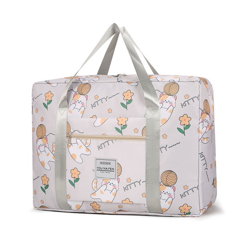 Cestovná taška - kubický tvar, Oxford látka, viacúčelová, model 156414