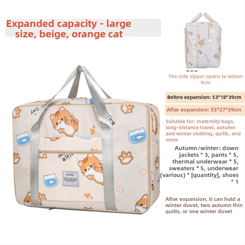 Cestovná taška - kubický tvar, Oxford látka, viacúčelová, model 156414