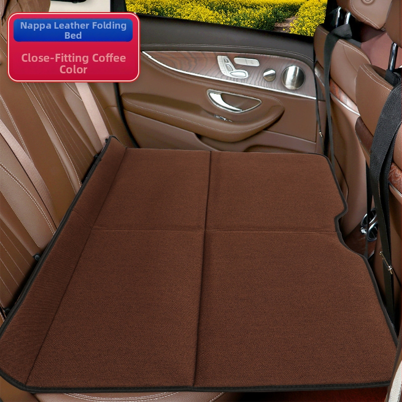 Saliekams nepiepūšams automašīnas matračs aizmugurējā sēdekļa vietai – ceļojumu atpūtai, universāla pielietojamība, maksimālā slodze 600 kg