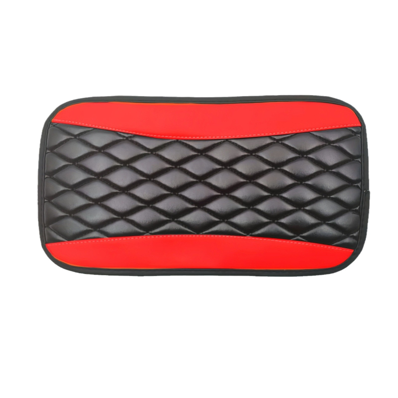 Zhuoliya подлакътник за автомобил — PU кожа, 3D балонеста текстура, универсален централен подлакътник
