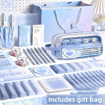 Auduma pildspalvas soma, caurspīdīga, Insta stils, skolas piederumi