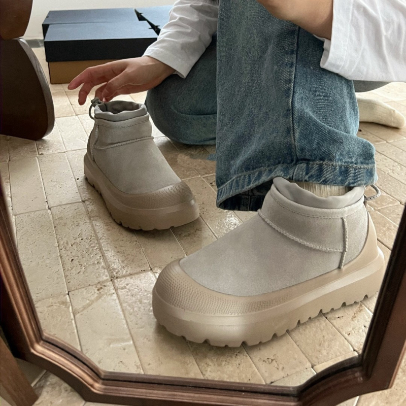 Tasman augstās sniega zābaki ar biezu zolēm, vilnas izolācija, auklas, EVA zole