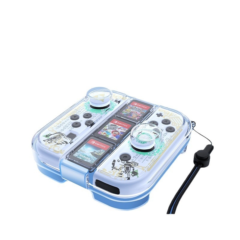 Joy-Con zaštitna futrola za Nintendo Switch – PC materijal, ubrizgano kućište, 75 g, kompatibilno s Joy-Conom