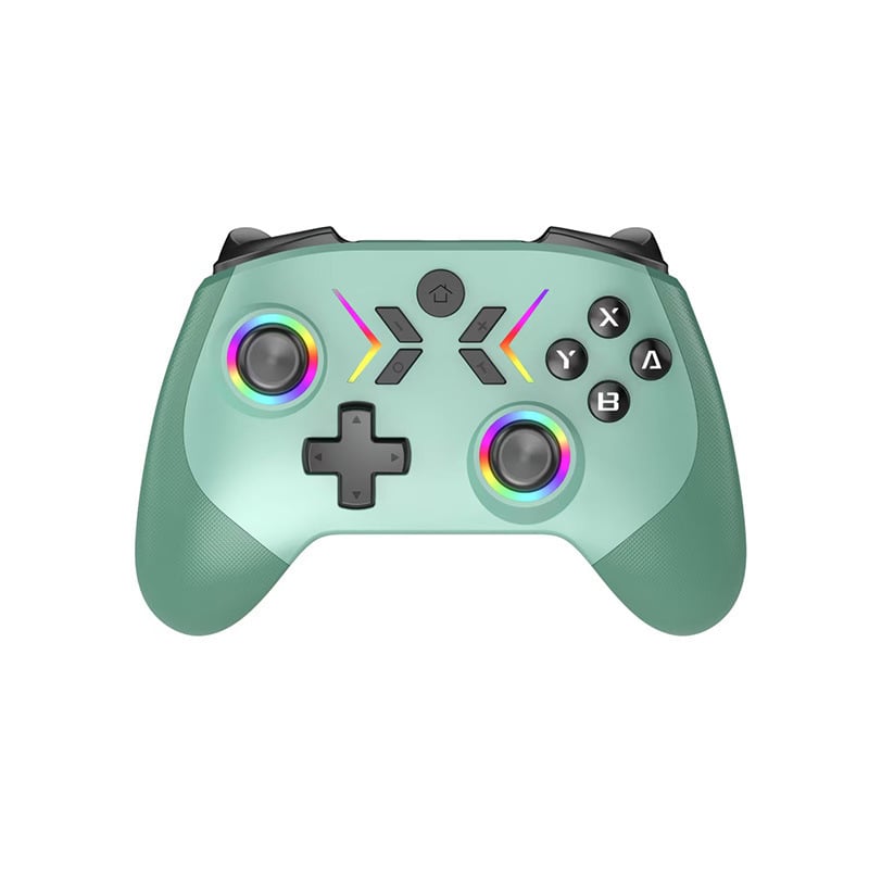 Ασύρματο χειριστήριο παιχνιδιών με Hall αισθητήρα, RGB φωτισμό, διπλό κραδασμό, Bluetooth, USB-C