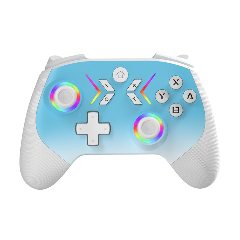 Ασύρματο χειριστήριο παιχνιδιών με Hall αισθητήρα, RGB φωτισμό, διπλό κραδασμό, Bluetooth, USB-C