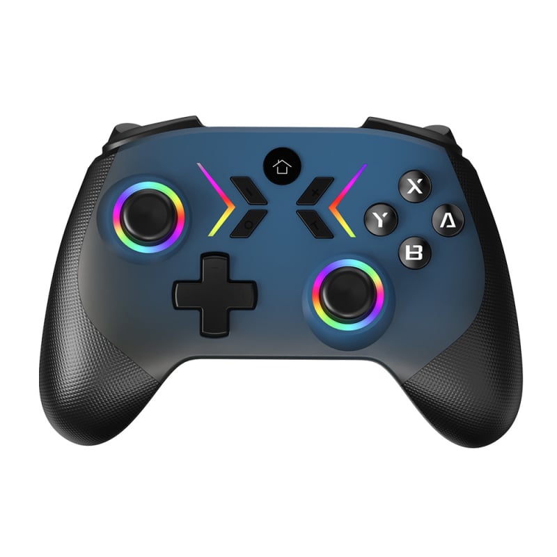 Ασύρματο χειριστήριο παιχνιδιών με Hall αισθητήρα, RGB φωτισμό, διπλό κραδασμό, Bluetooth, USB-C