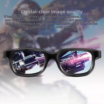 Kinoteātra 3D brilles IMAX polarizētas pieaugušajiem un bērniem, polarizētas 3D brilles miopijai