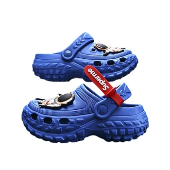 Clogs pentru copii din EVA, model Cartoon, vârsta 4–16 ani, vară, partea superioară EVA, talpă EVA