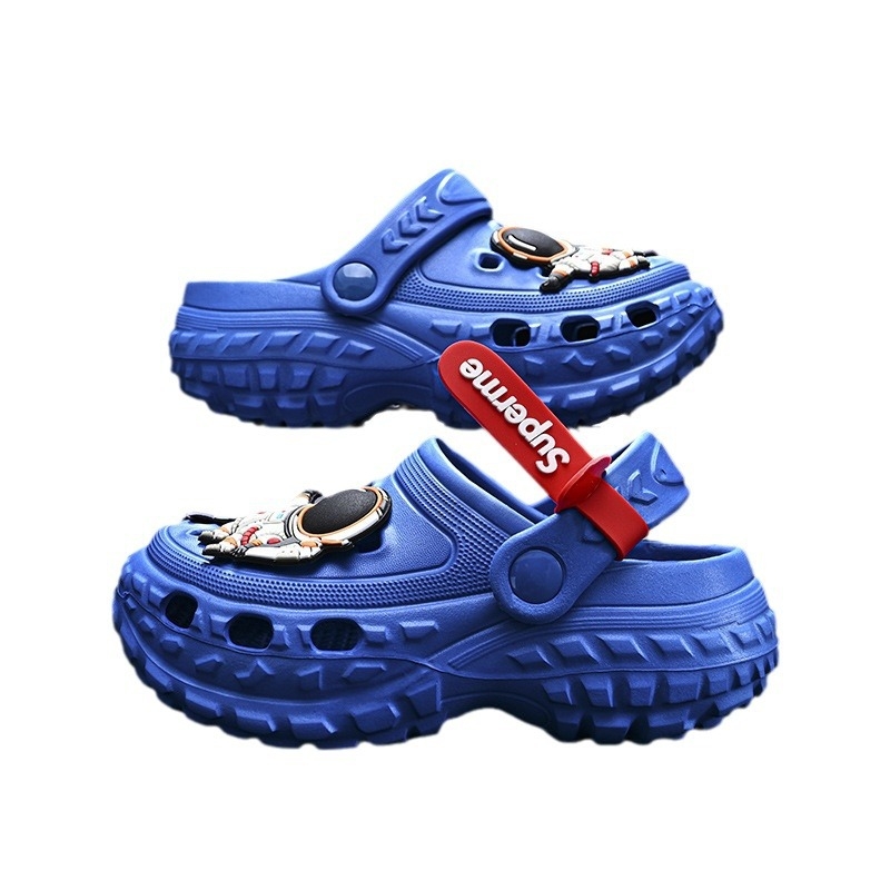 Clogs pentru copii din EVA, model Cartoon, vârsta 4–16 ani, vară, partea superioară EVA, talpă EVA