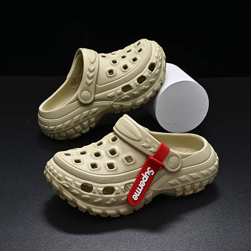 Clogs pentru copii din EVA, model Cartoon, vârsta 4–16 ani, vară, partea superioară EVA, talpă EVA