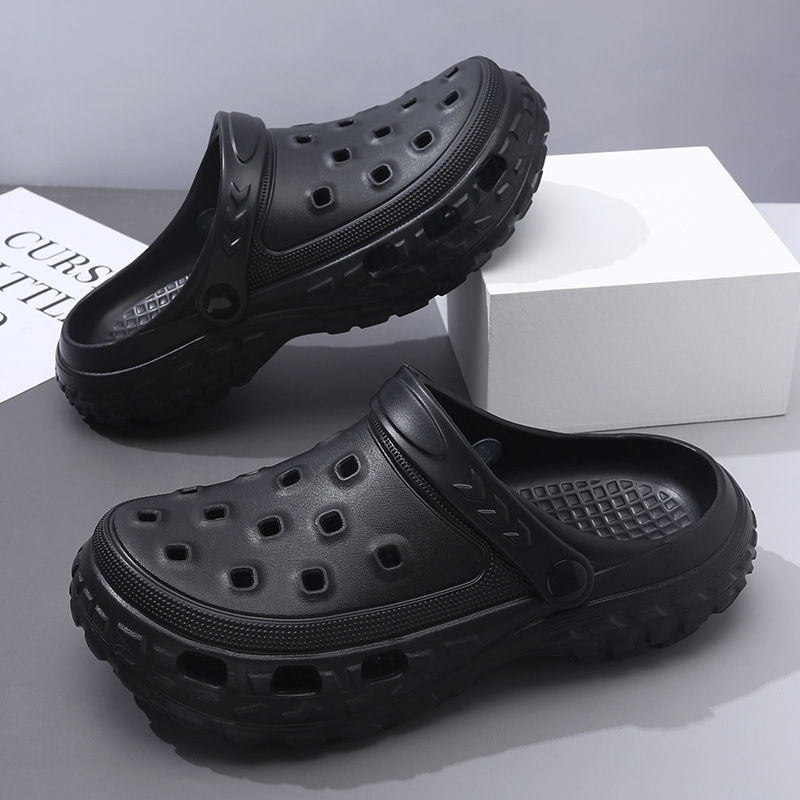 Clogs pentru copii din EVA, model Cartoon, vârsta 4–16 ani, vară, partea superioară EVA, talpă EVA