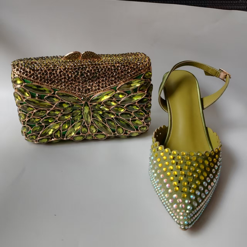 Moteriški odiniai sandalai su atgaline juosta, su kristalais, smailus pirštas