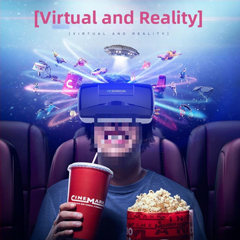 Ochelari VR all-in-one cu compatibilitate pentru telefonul mobil, pentru cinema 3D și jocuri