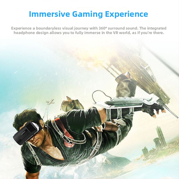 Ochelari VR all-in-one cu compatibilitate pentru telefonul mobil, pentru cinema 3D și jocuri