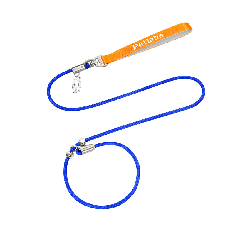 Integrált kutya póráz és nyakörv, poliészter, nem visszahúzható, nagy- és kiskutyáknak megfelelő, modell L9