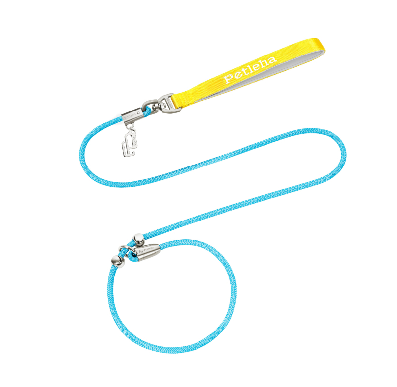 Integrált kutya póráz és nyakörv, poliészter, nem visszahúzható, nagy- és kiskutyáknak megfelelő, modell L9