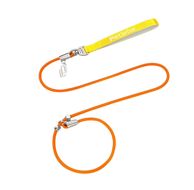 Integrált kutya póráz és nyakörv, poliészter, nem visszahúzható, nagy- és kiskutyáknak megfelelő, modell L9