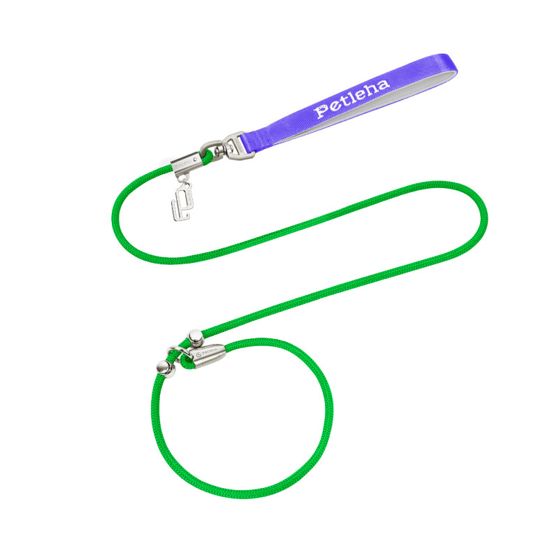 Integrált kutya póráz és nyakörv, poliészter, nem visszahúzható, nagy- és kiskutyáknak megfelelő, modell L9