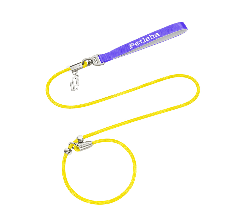 Integrált kutya póráz és nyakörv, poliészter, nem visszahúzható, nagy- és kiskutyáknak megfelelő, modell L9