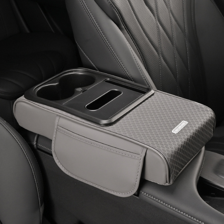 Auto rokas balsta pacēlāja spilventiņš – āda, Zīmols: +, Universāli modeļi