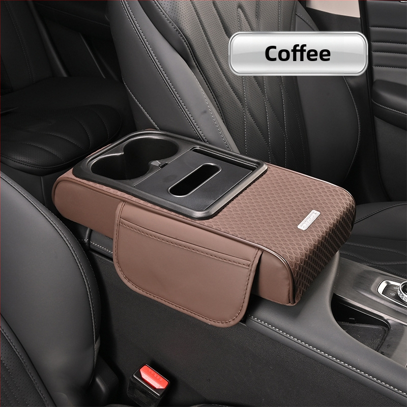 Auto rokas balsta pacēlāja spilventiņš – āda, Zīmols: +, Universāli modeļi