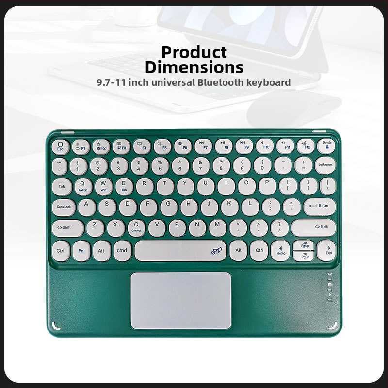 Bezdrôtová Bluetooth klávesnica, model New-ghb-250c, ergonomická, tlač loga k dispozícii, OEM spracovanie