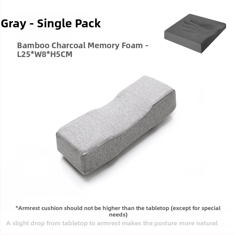 Memóriás habból készült kartámasz párna – játék- és irodai székhez