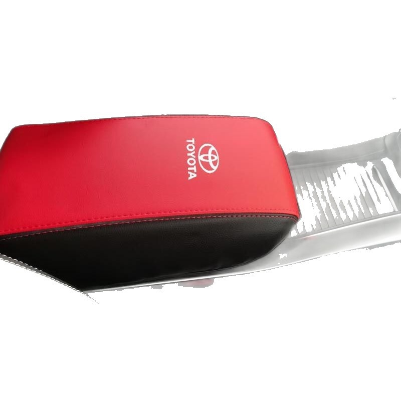 Ādas centrālā rokas balsta kastes pārsegs Toyota Corolla, pielāgojams